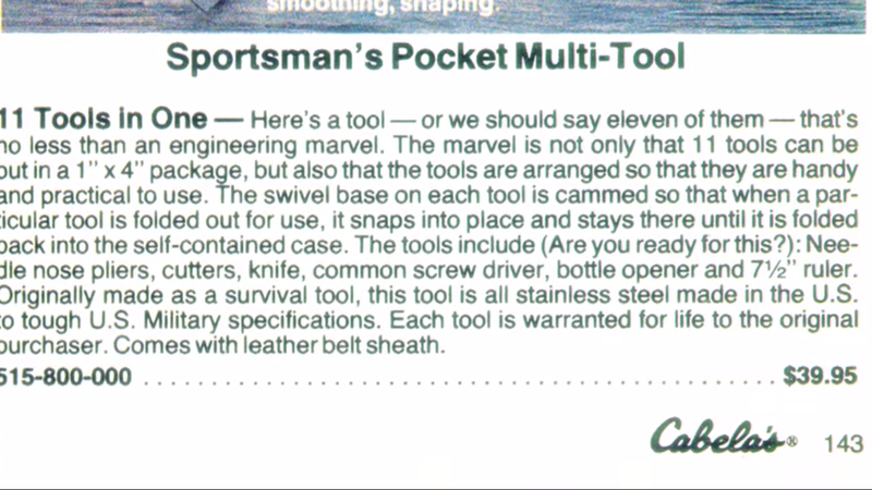 Illustration for article titled How A $300 Fiat Inspired The First Leatherman Multitool